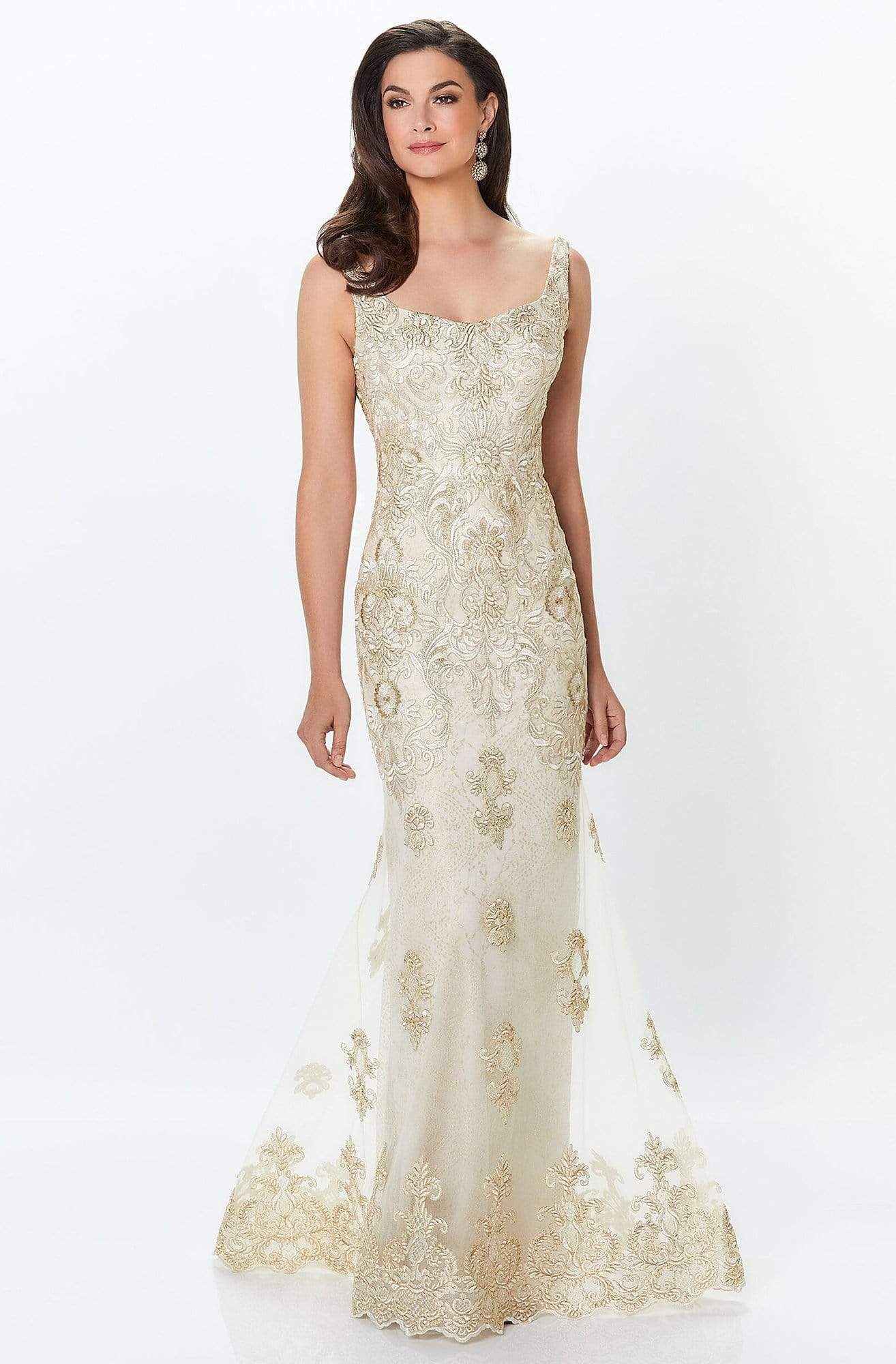 119933 Gown With Separate Sleeves