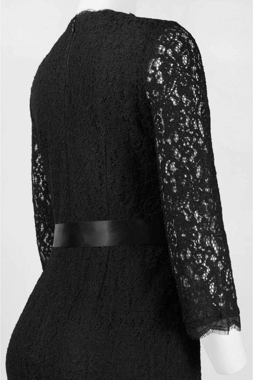 Quarter Length Sleeves Lace Short Dress 41910400