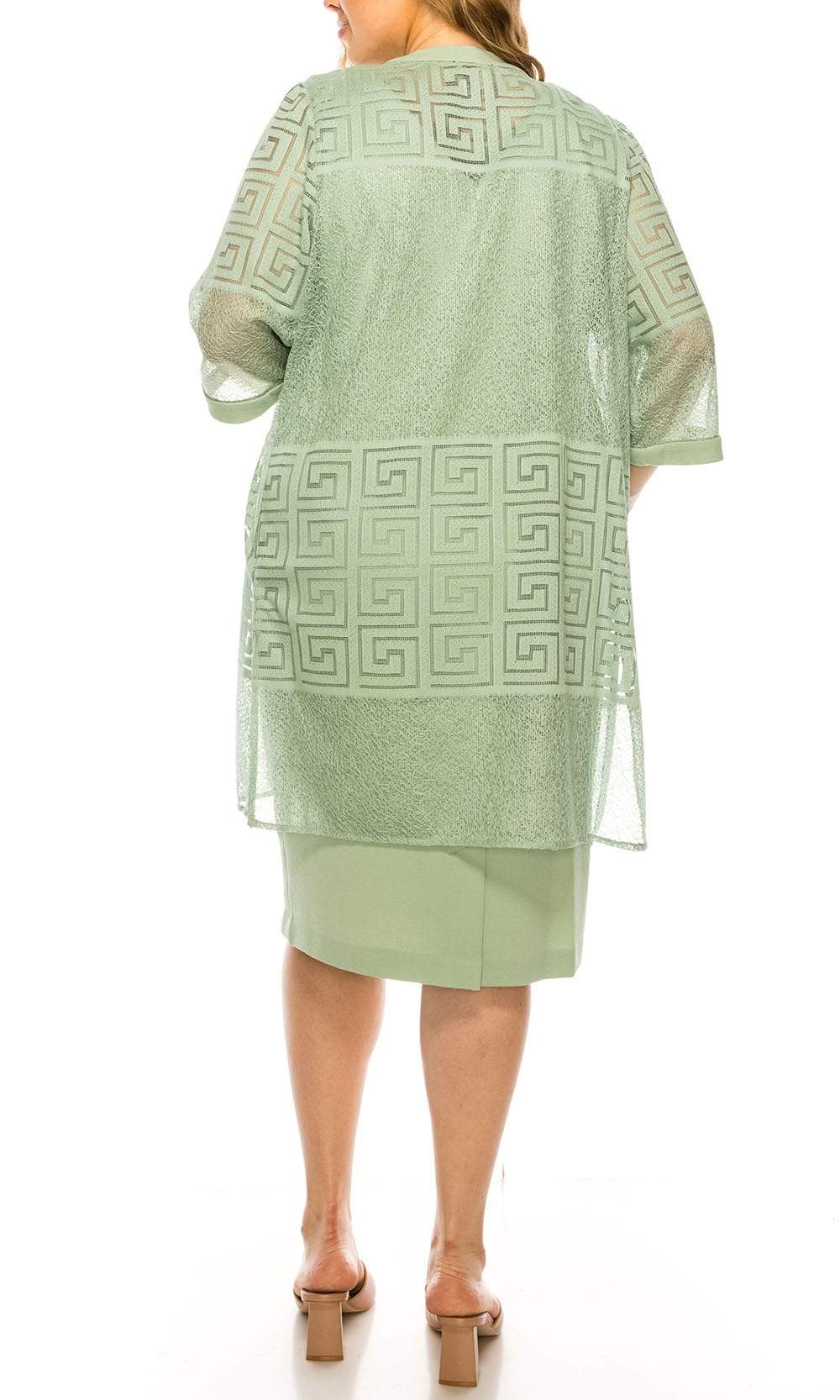 29140 Two Piece Column Midi Dress