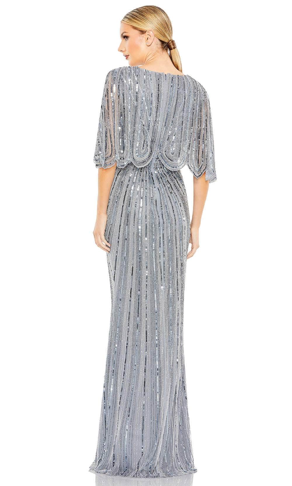 Short Sleeves Sequined Mother of the Groom Dress