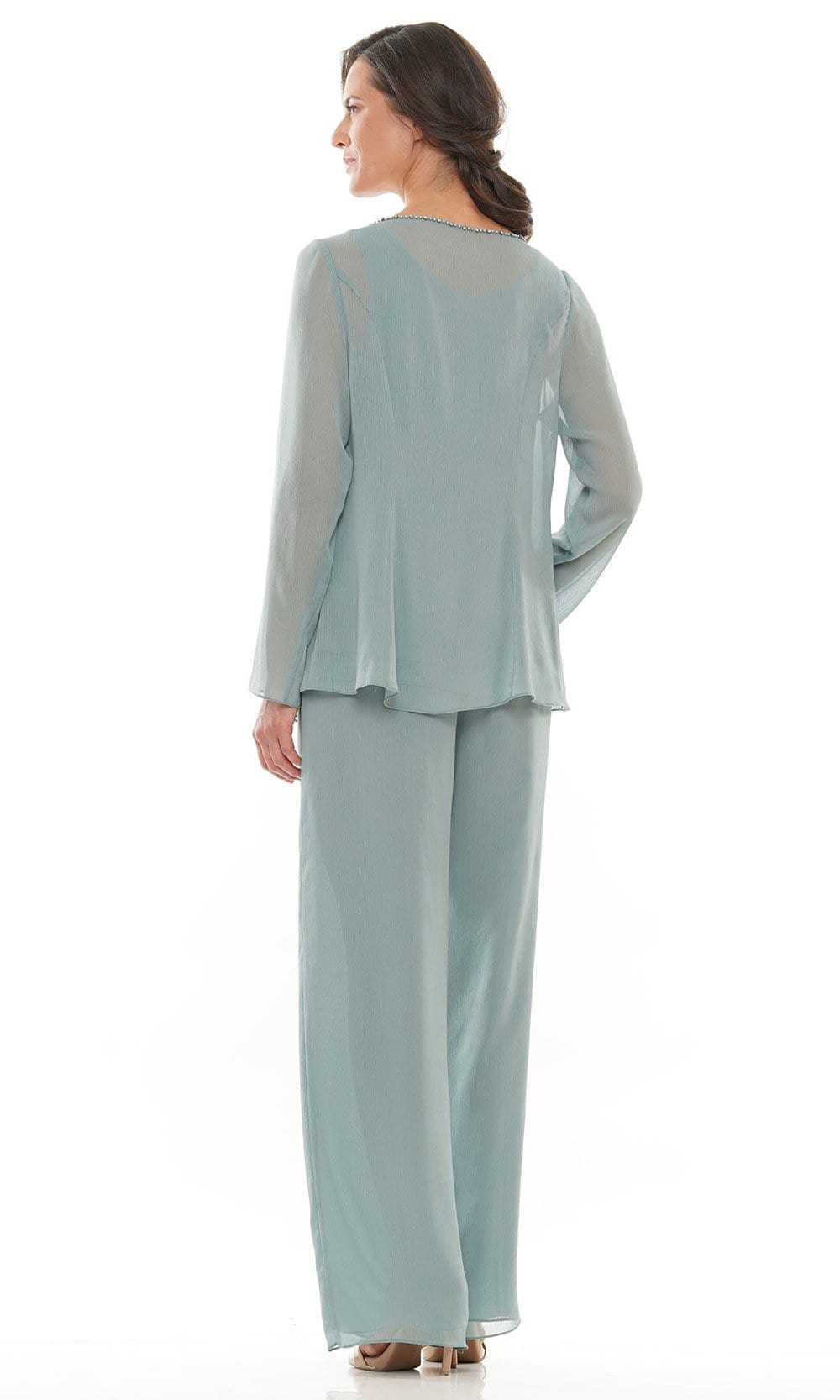 M304 Long Sleeves Jacket Pantsuit