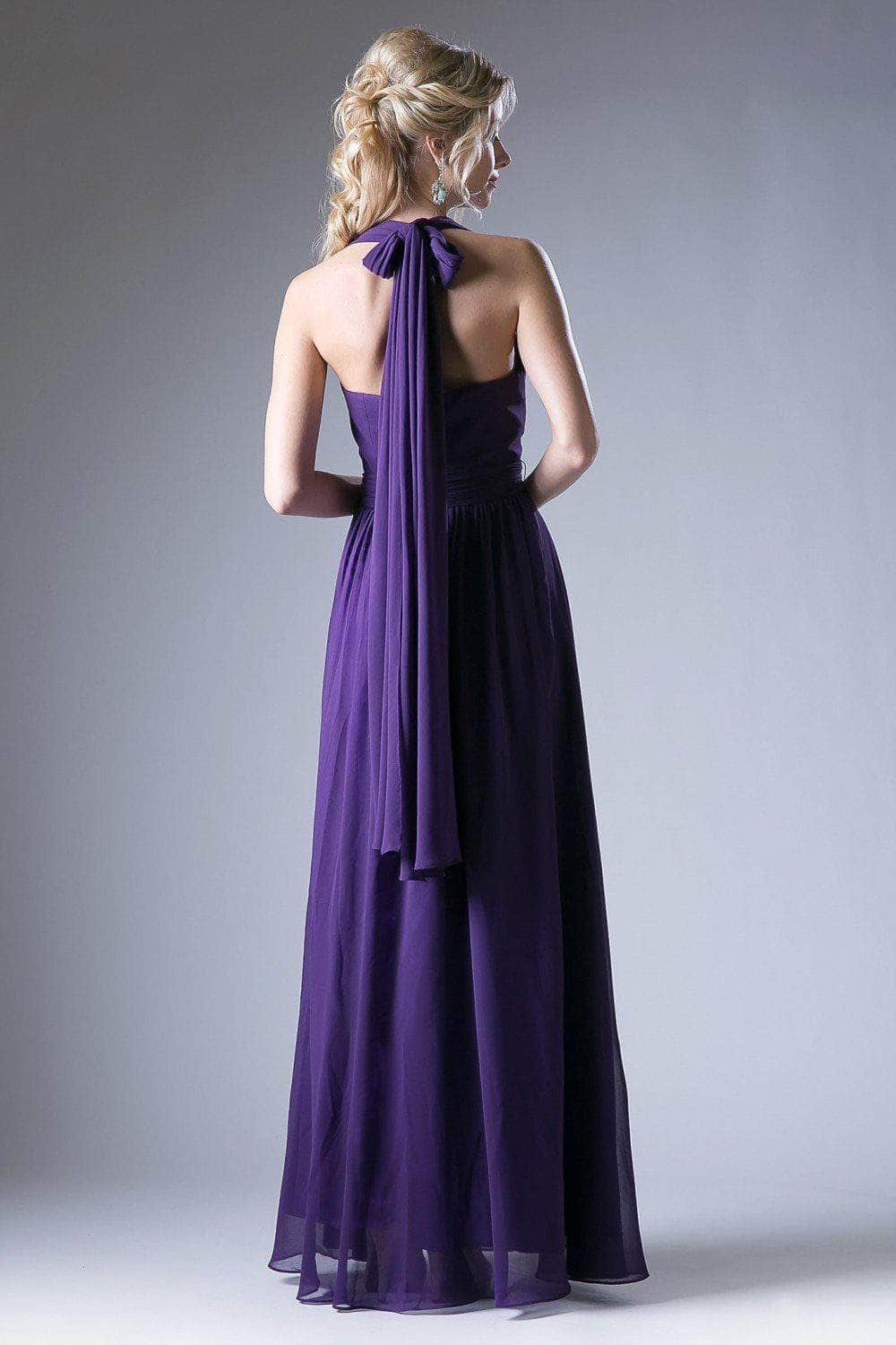 Versatile Neck Chiffon Dress