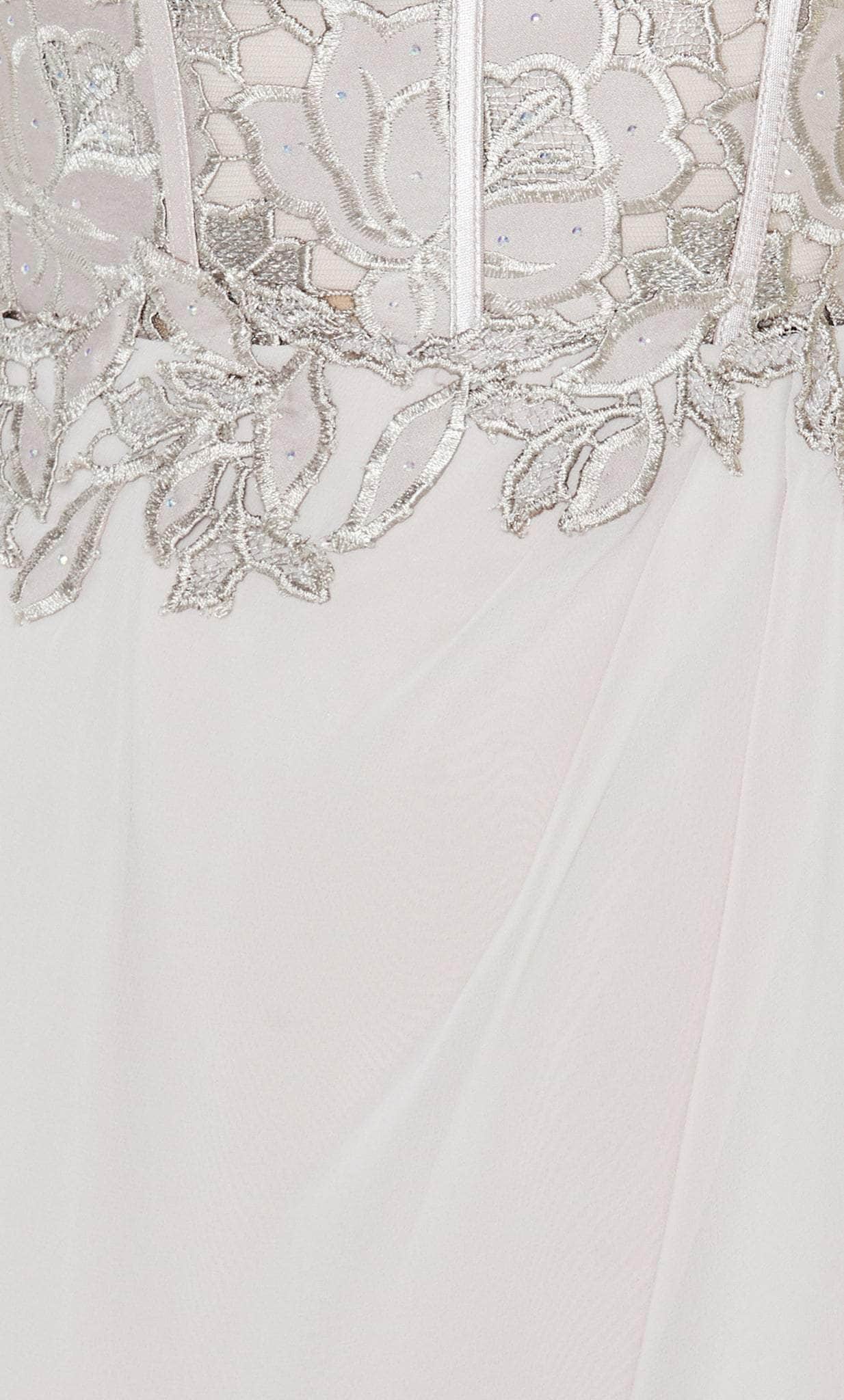 Cap Sleeve Floral Chiffon Dress