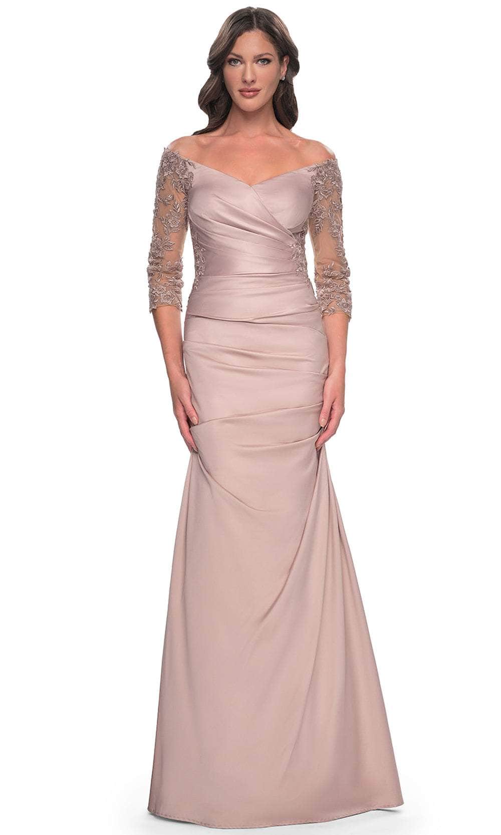 Trumpet Satin Evening Dress