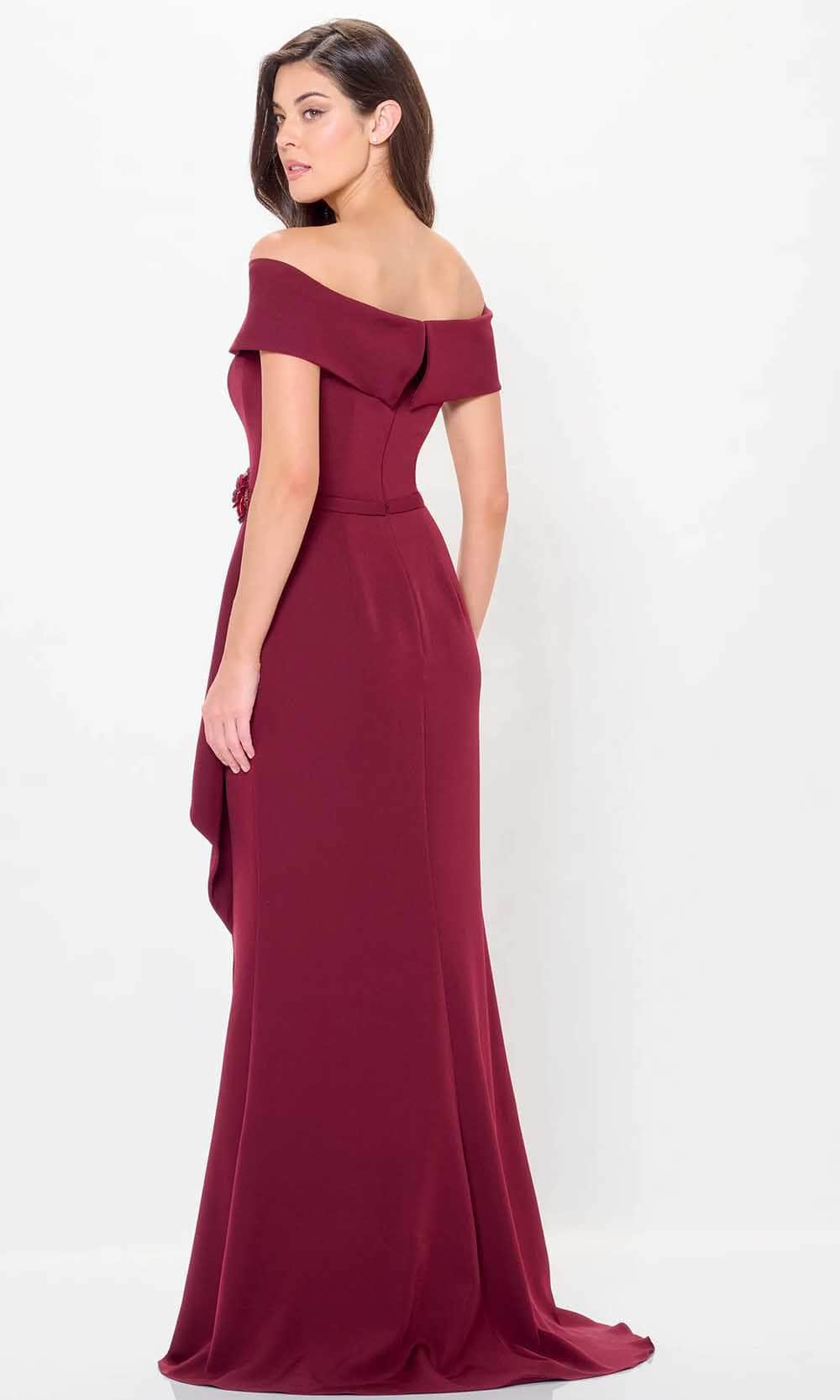 Off Shoulder Evening Gown