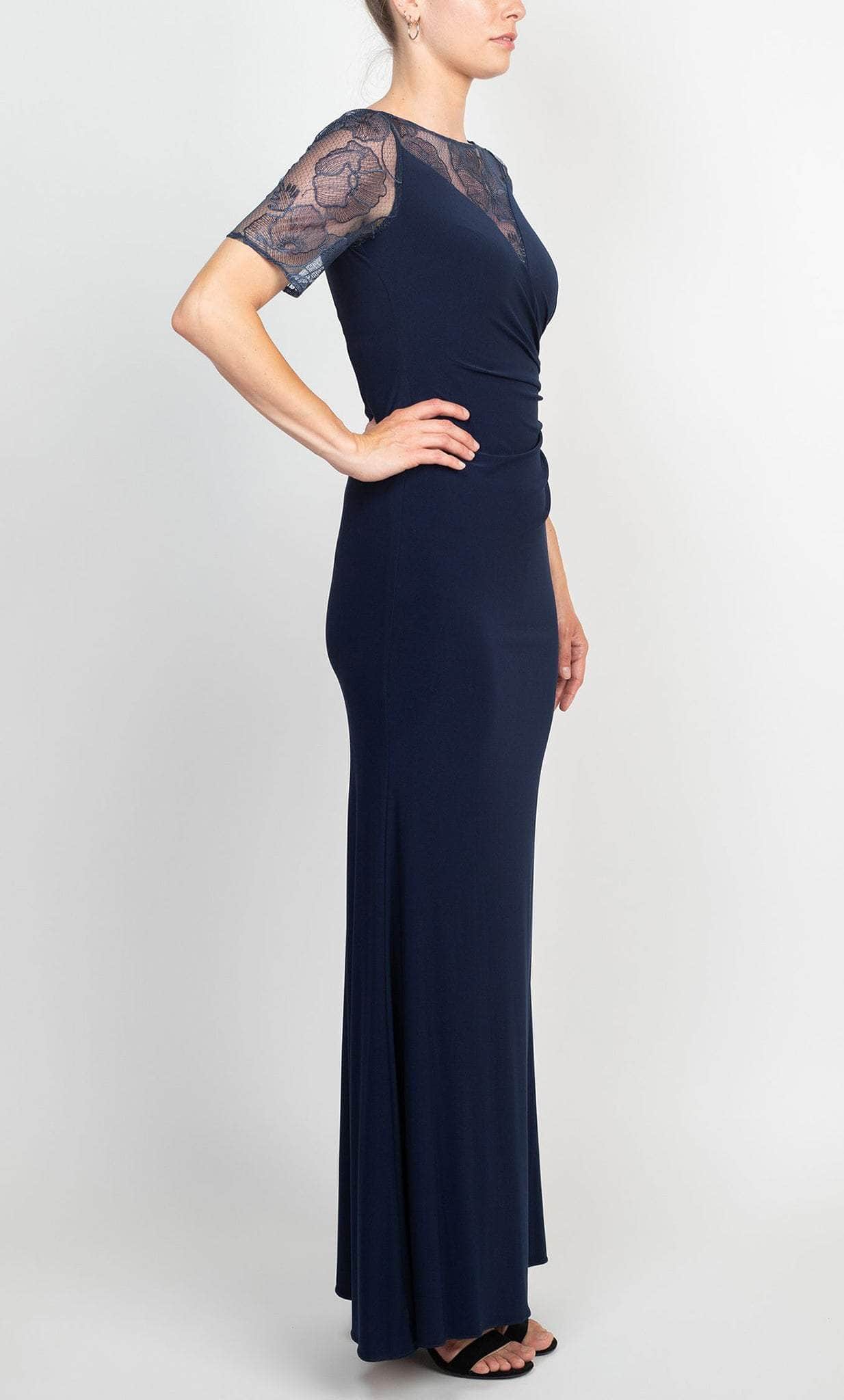 Illusion Neck Gown