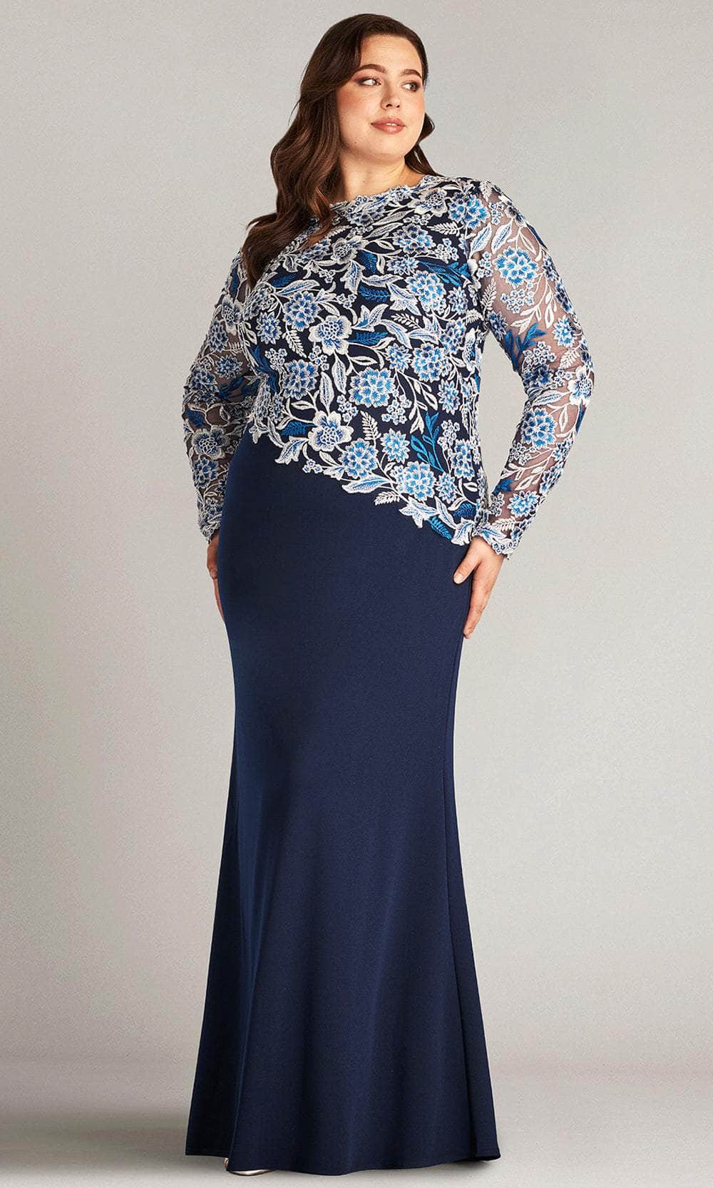 Embroidered Tulle Gown – PLUS SIZE