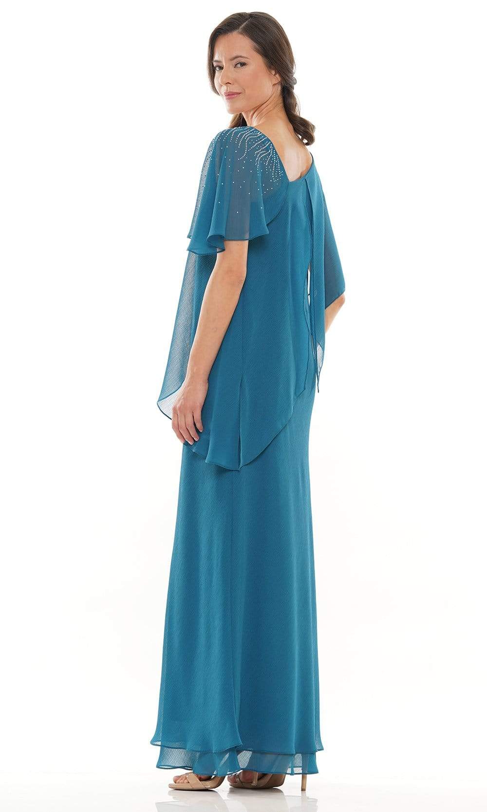 M313 Scoop Sheath Evening Dress