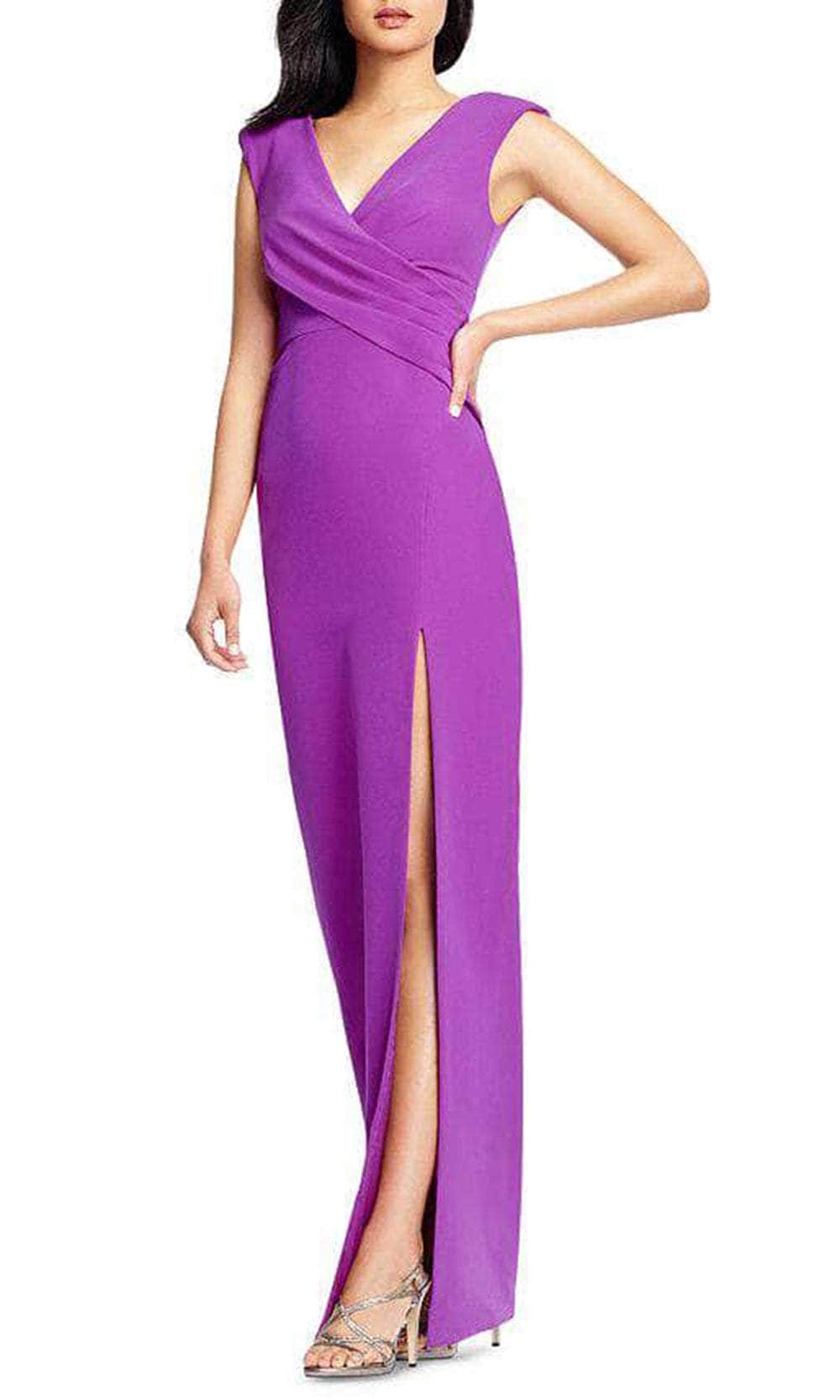 Wrapped Bodice Long Dress
