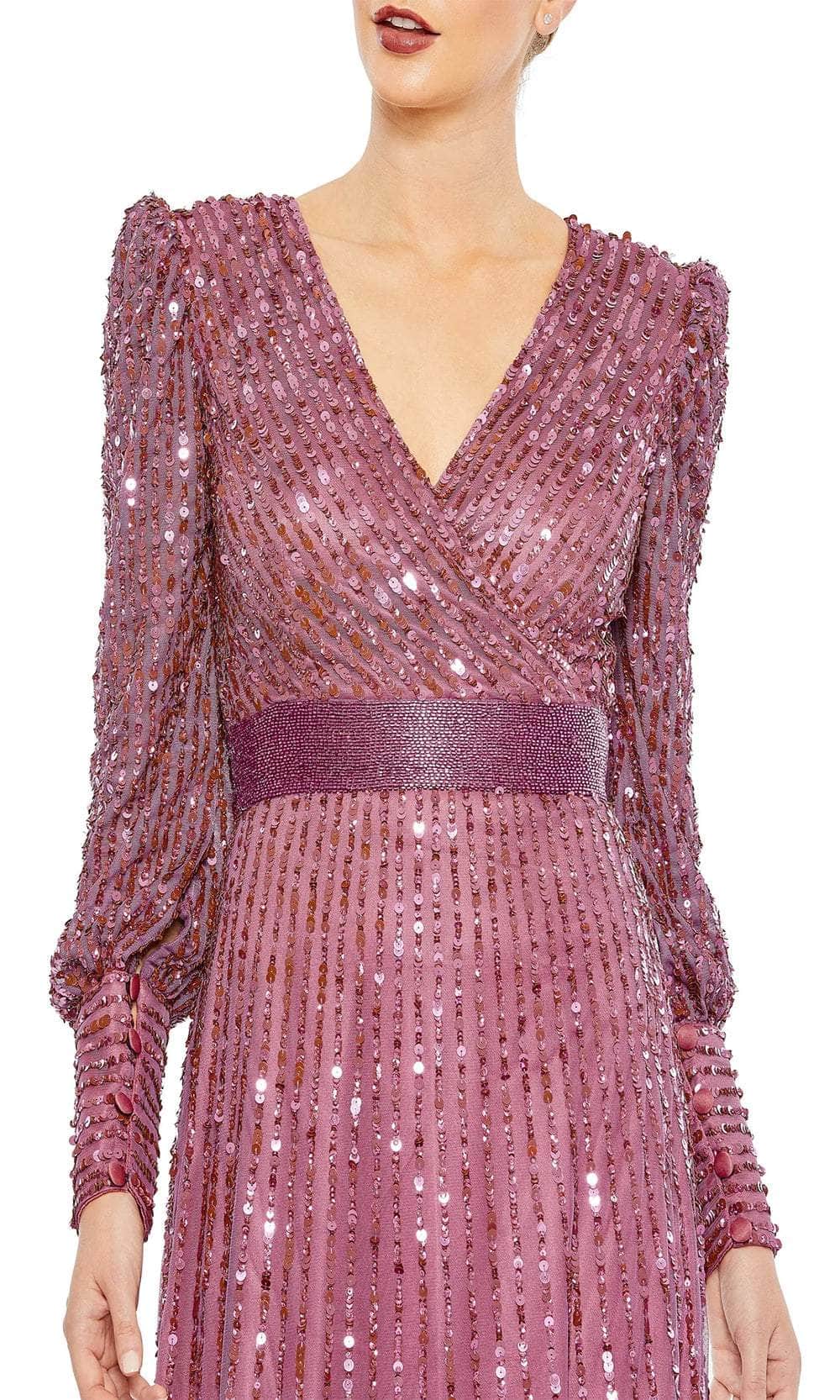 Sequin A-Line Evening Dress