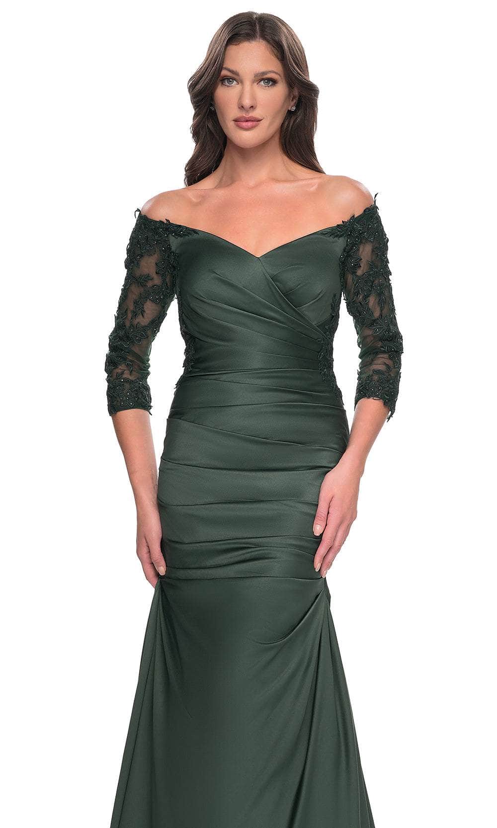 Trumpet Satin Evening Dress