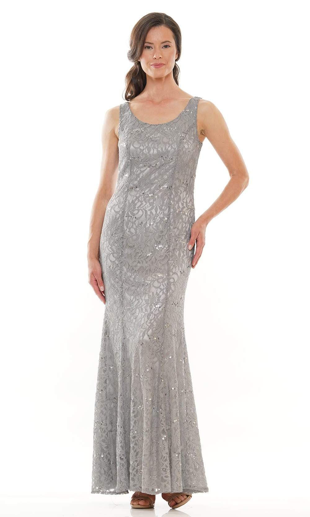 M301 Scoop Fit and Flare Evening Dress