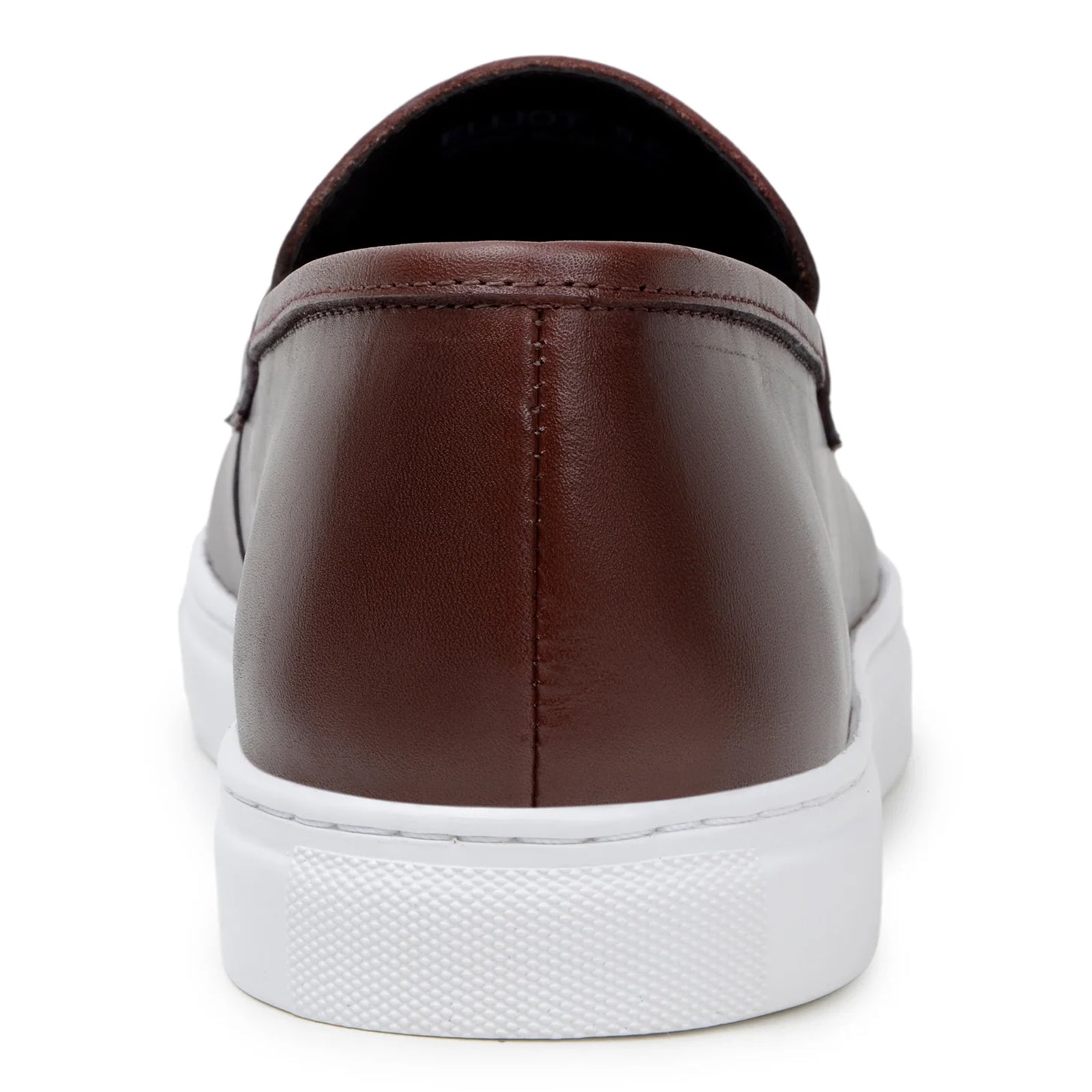 Men’s Belvedere Elliot Nappa Leather Casual Slip On Penny Loafer in Brown