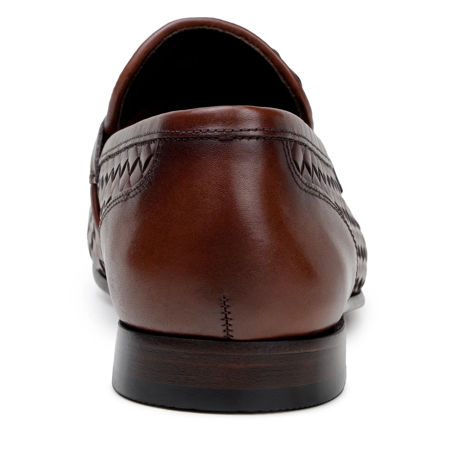 Men’s Belvedere Luca Italian Calf Leather Slip on Penny Loafer in Tan