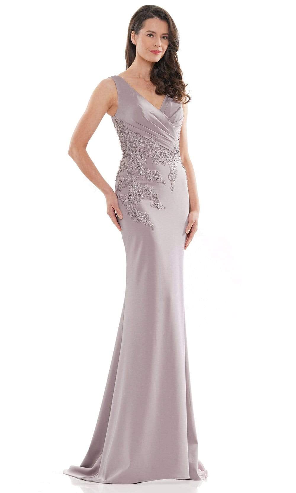 MV1147 Sleeveless Fitted Sheath Gown