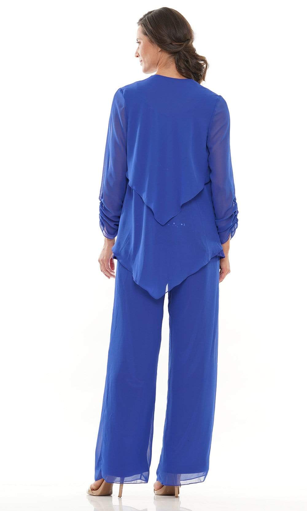 M303 Three-Piece Chiffon Lace Pantsuit