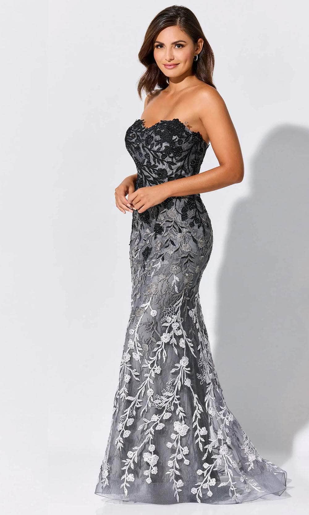 Ombre Sweetheart Evening Dress