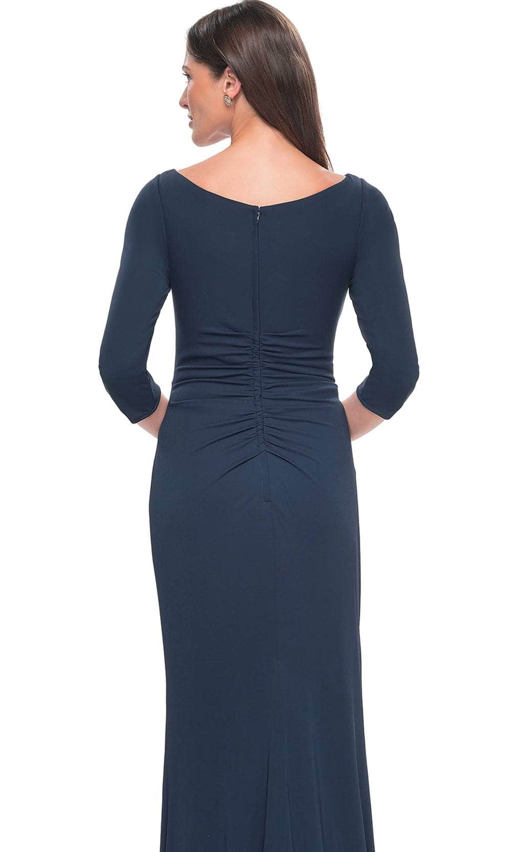 Bateau Sheath Formal Dress