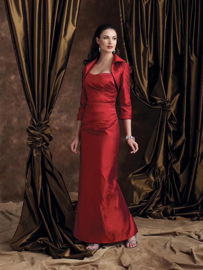 28935 Long Dress In Red