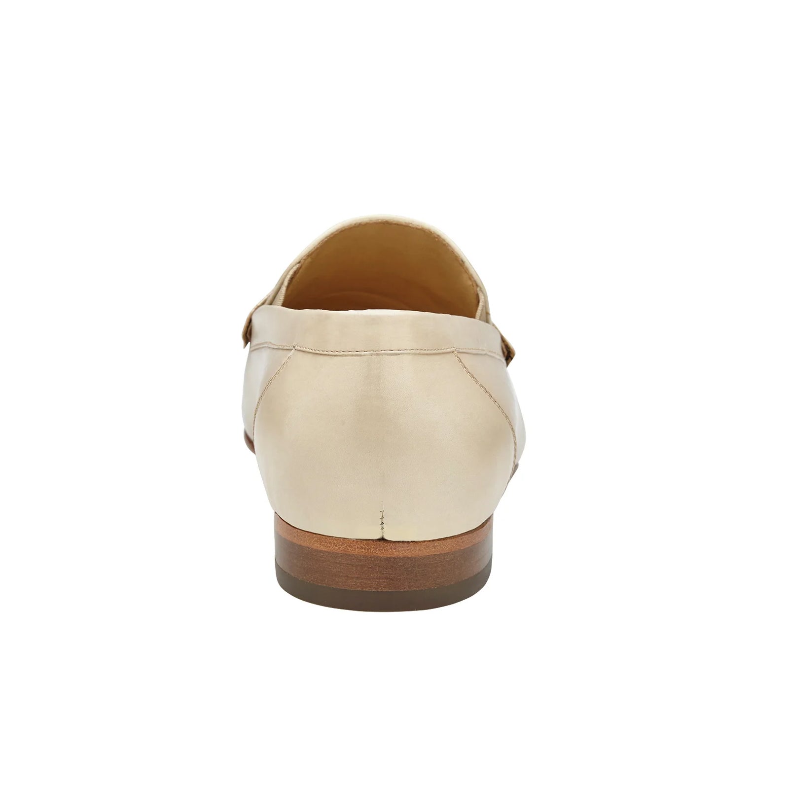 Men’s Belvedere Bruno Ostrich Leg & Italian Calfskin Buckle Dress Loafer in Ivory Off White