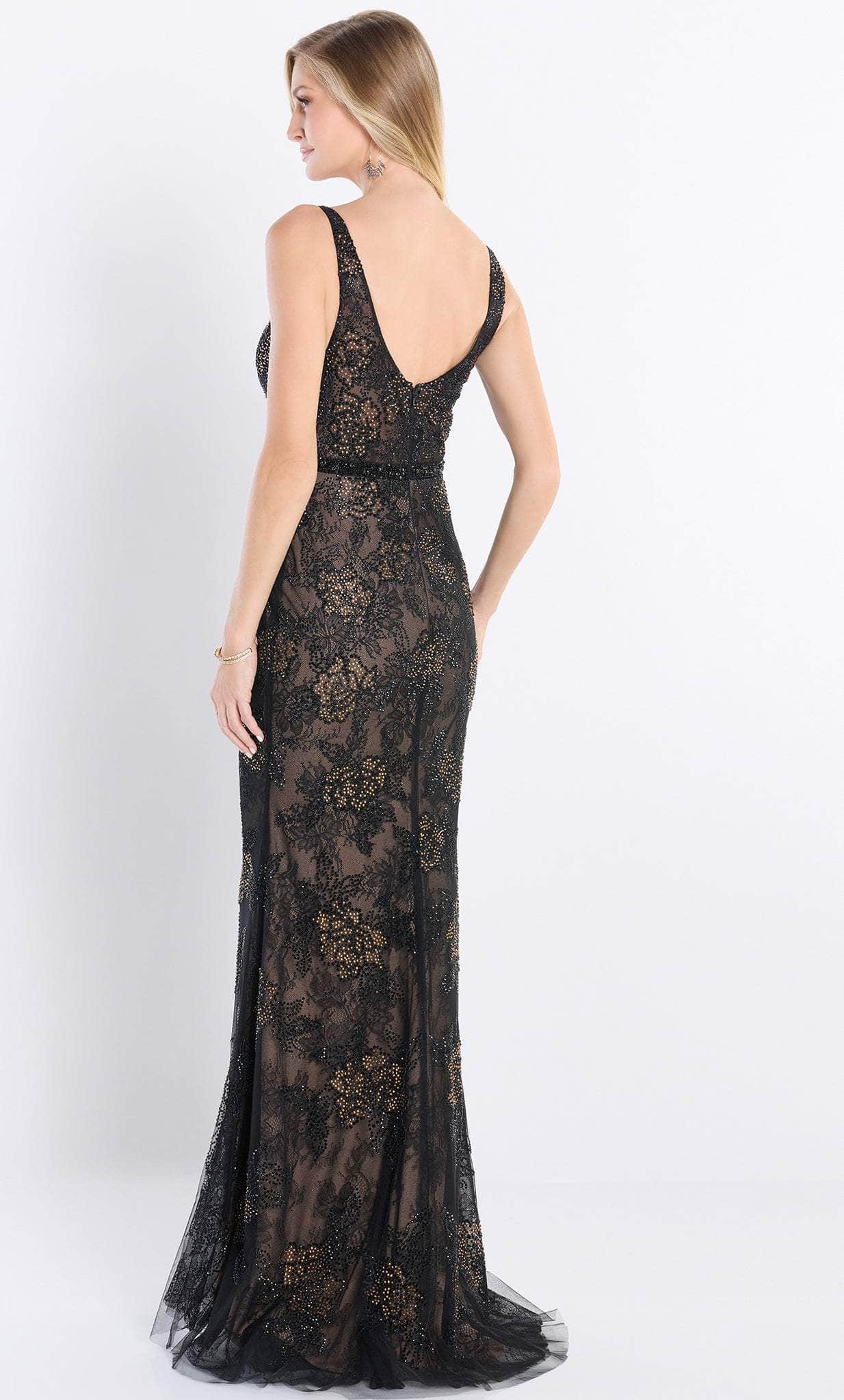 Lace Mesh Sleeveless Floral Dress