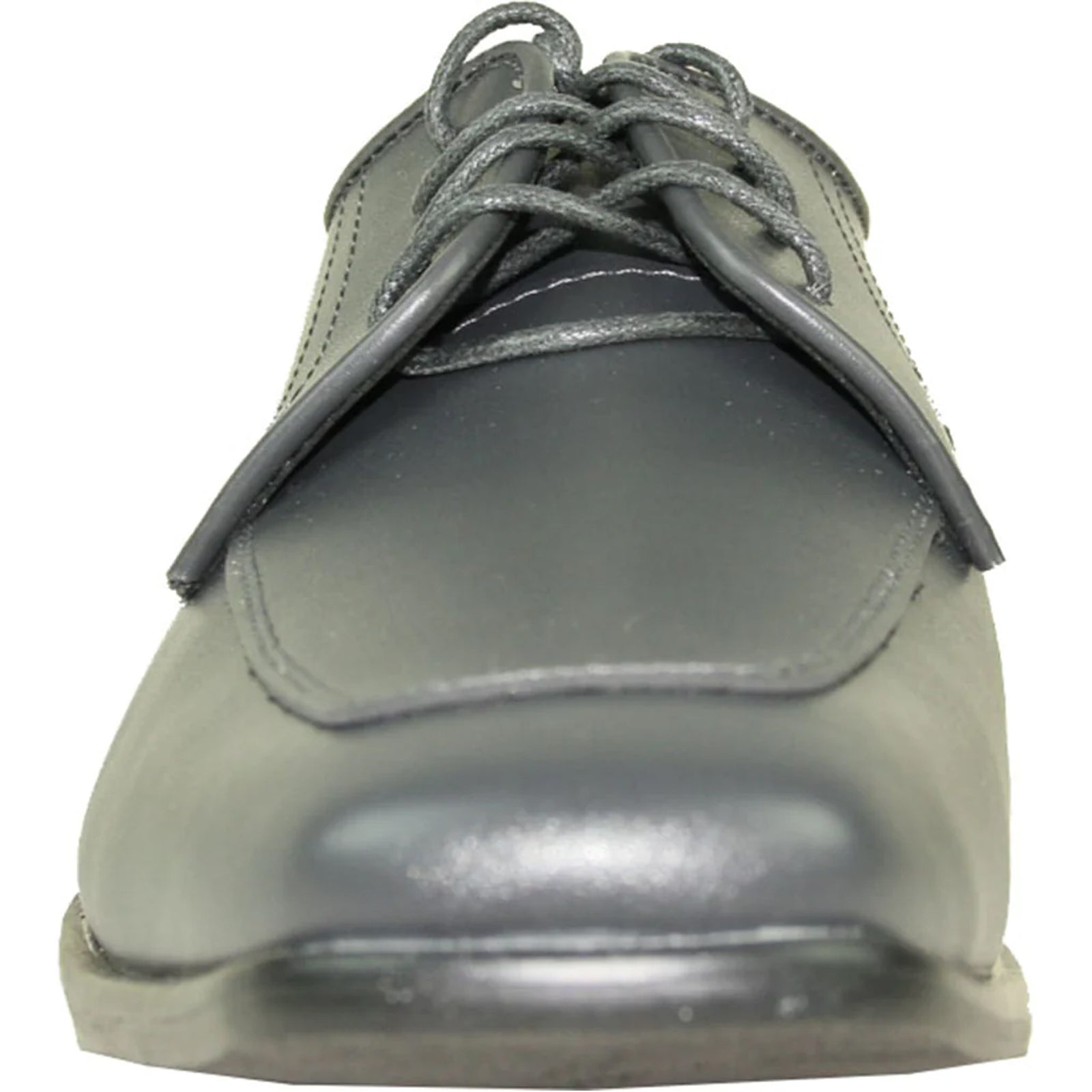 Mens Formal Oxford Lace Up Dress & Tuxedo Shoe in Light Grey