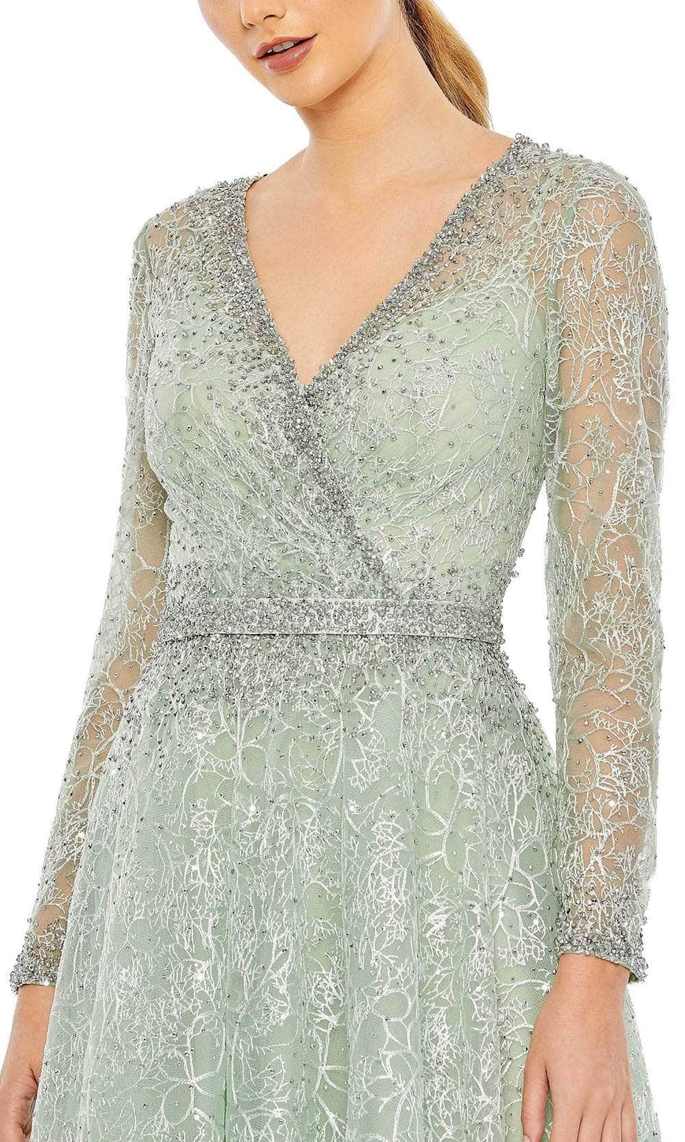 Wrap Bodice A-Line Dress