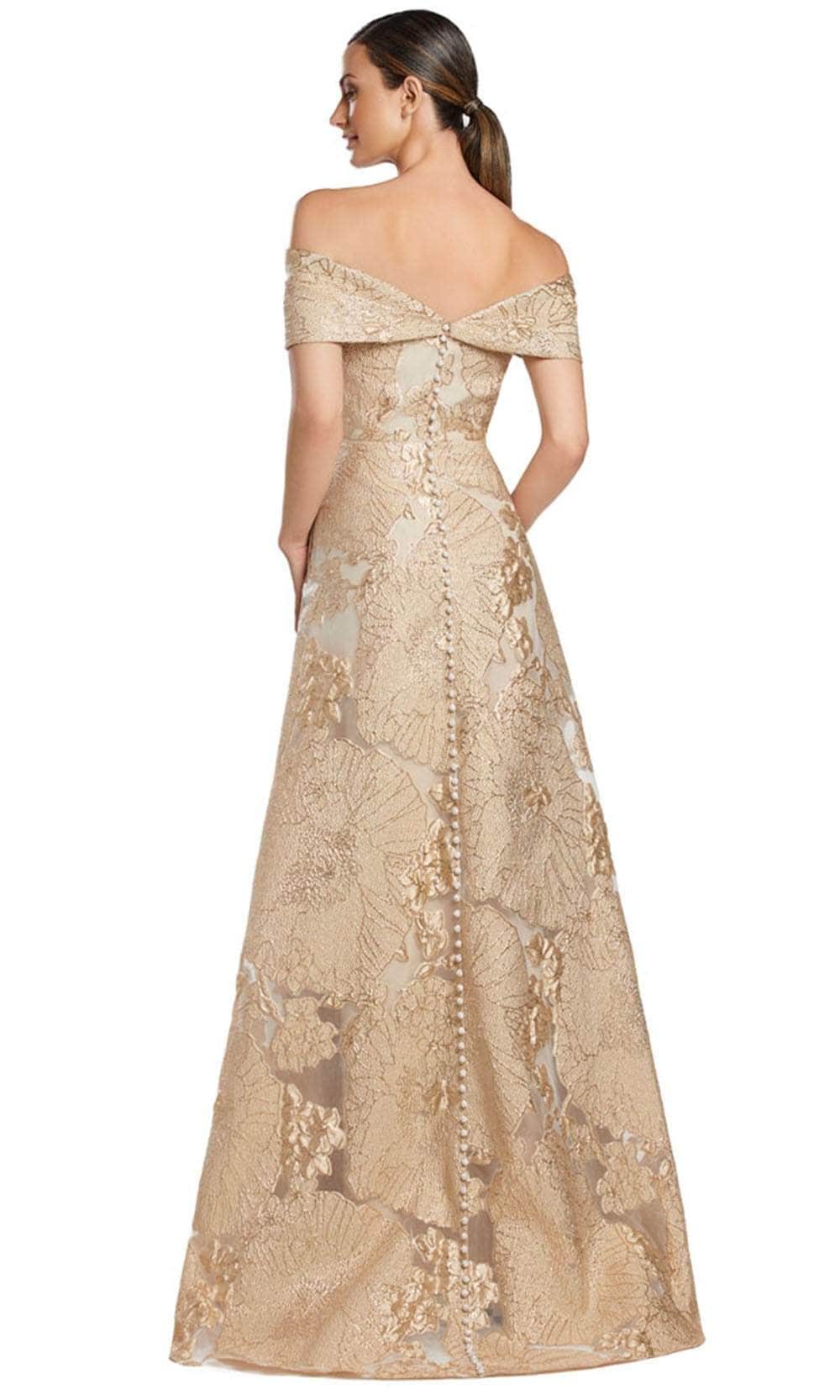 Embellished A-Line Evening Gown