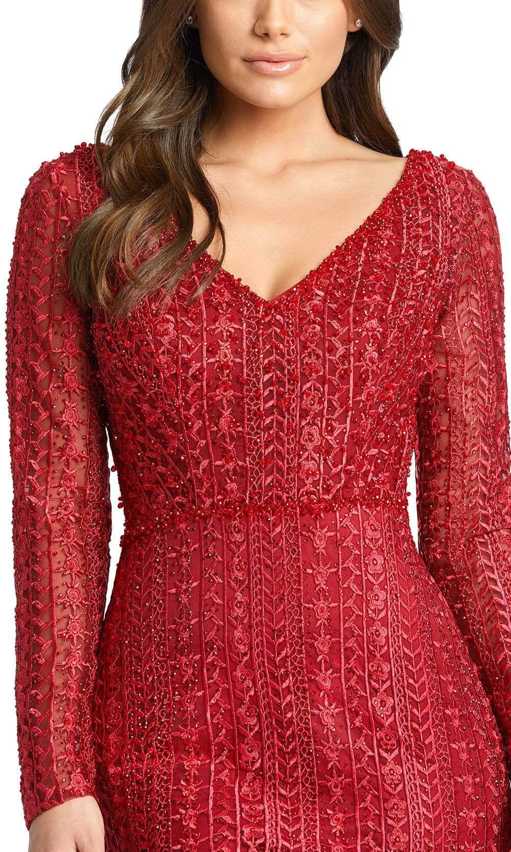 Long Sleeve Mother of the Bride Dress