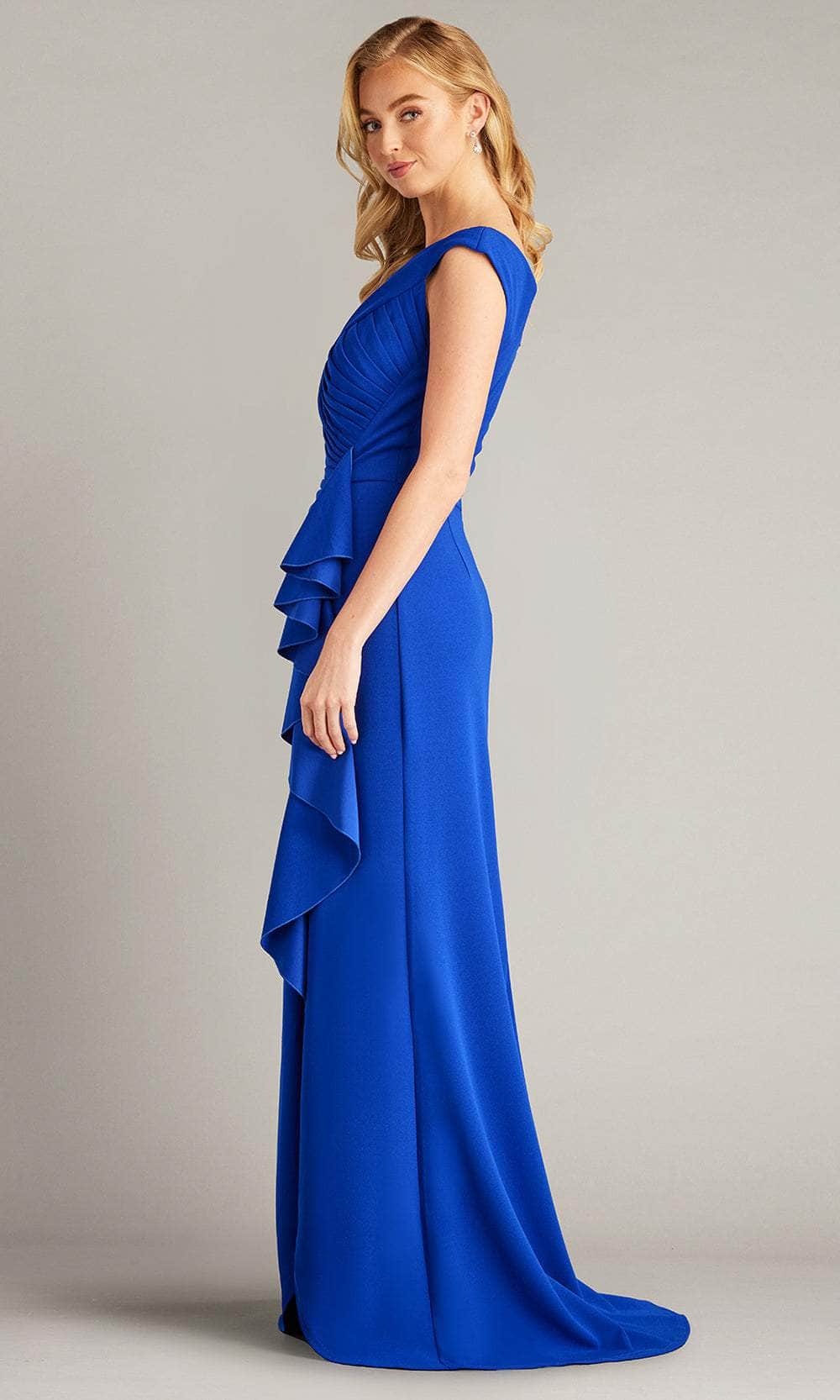 Cap Sleeve Ruffle Detail Dress