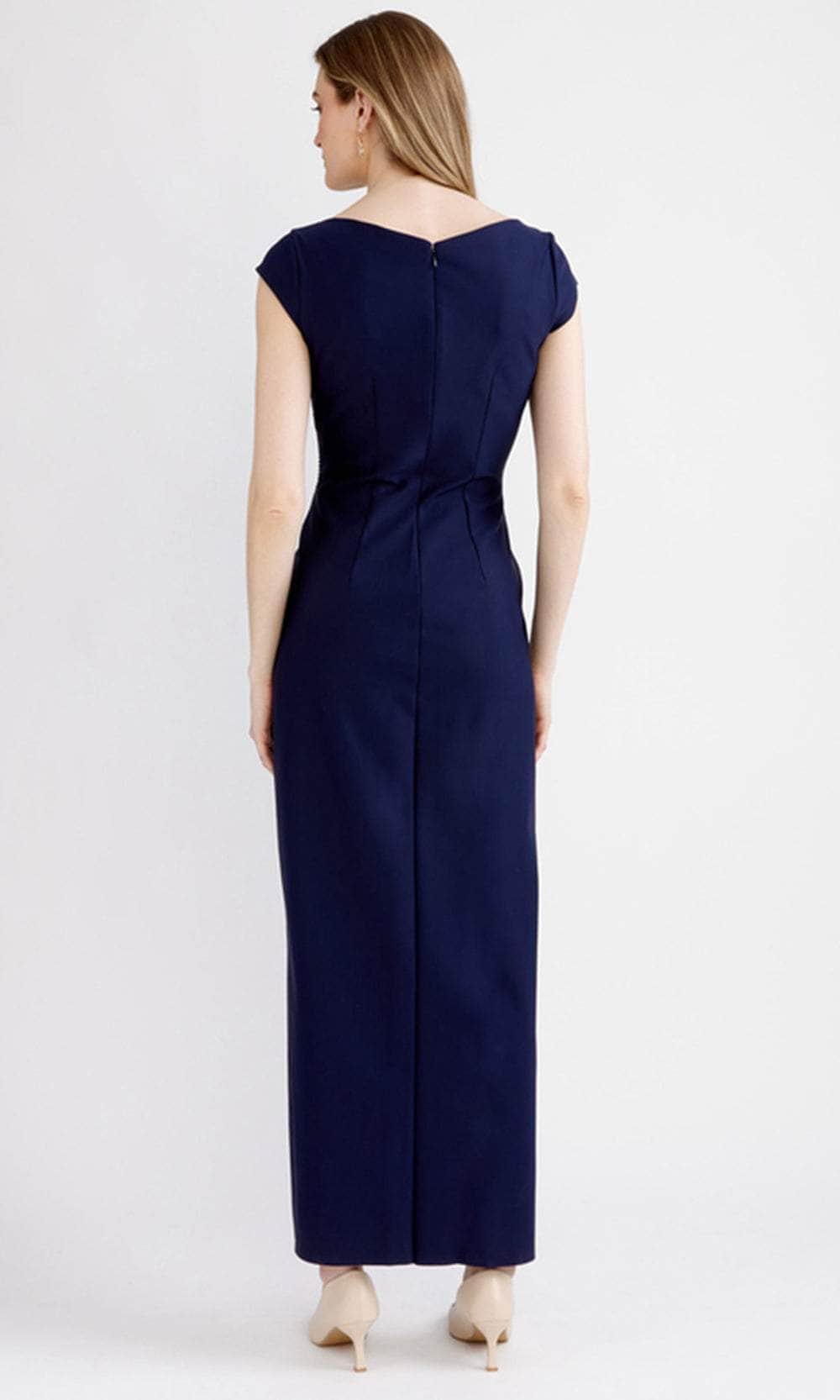 Embellished Sheath Evening Dress