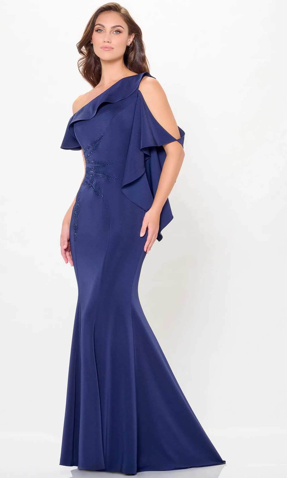 Split Sleeve Evening Gown