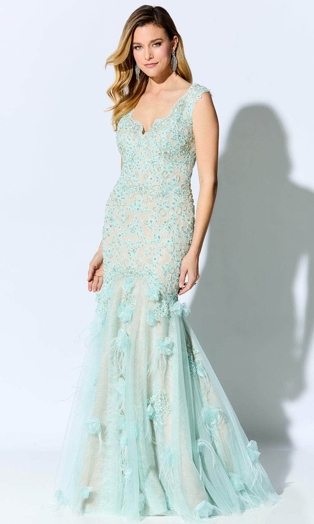 Sleeveless Mermaid Long Gown