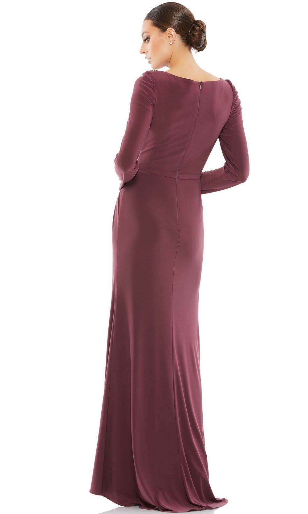 Bateau Evening Mother of the Bride Dress