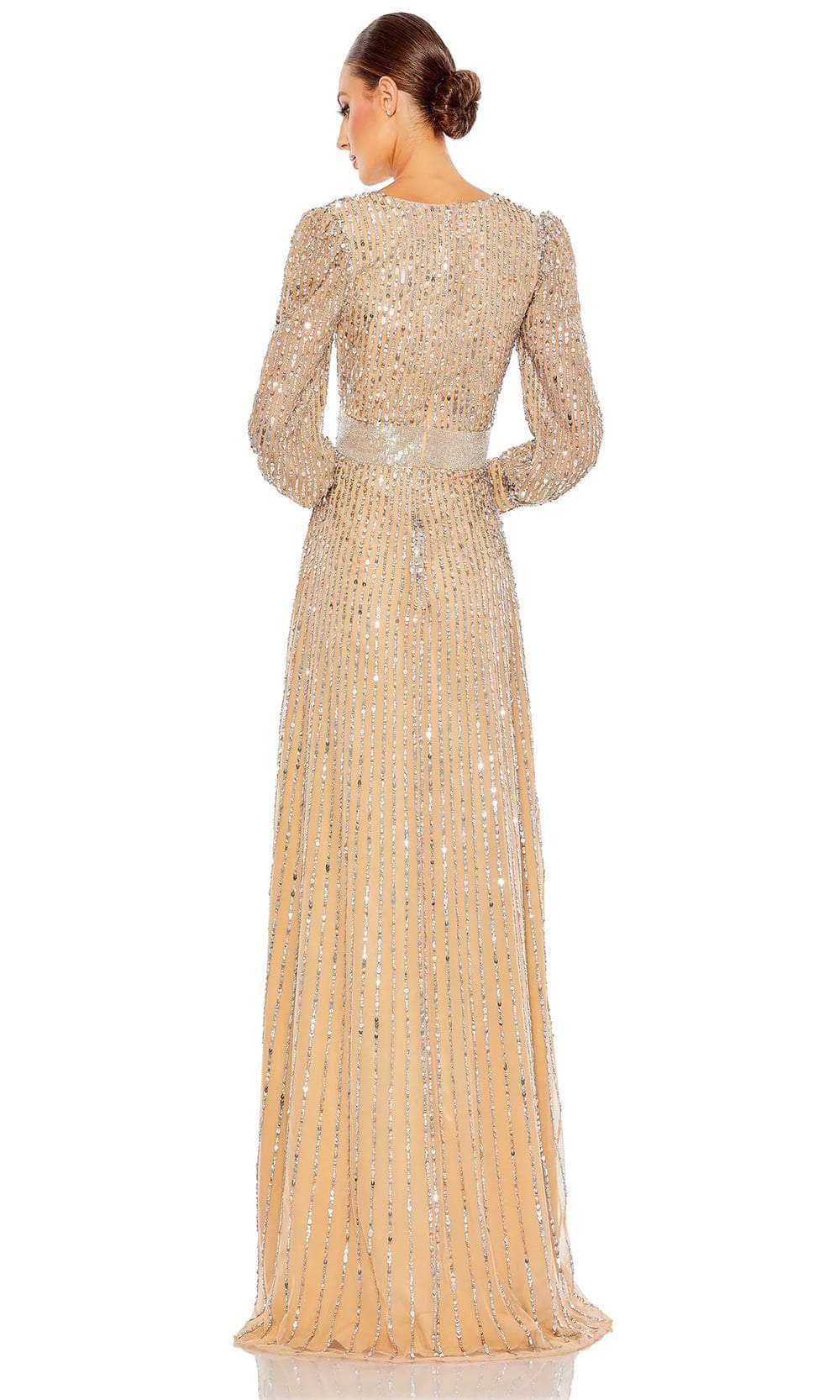 Sequin A-Line Evening Dress