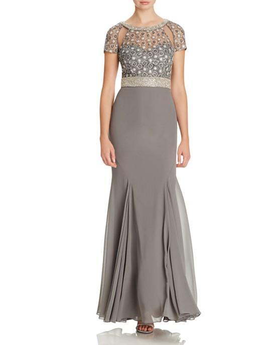 Embellished Long Dress VM1730B