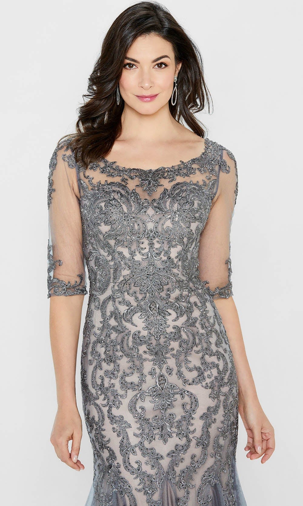 Lace Evening Gown