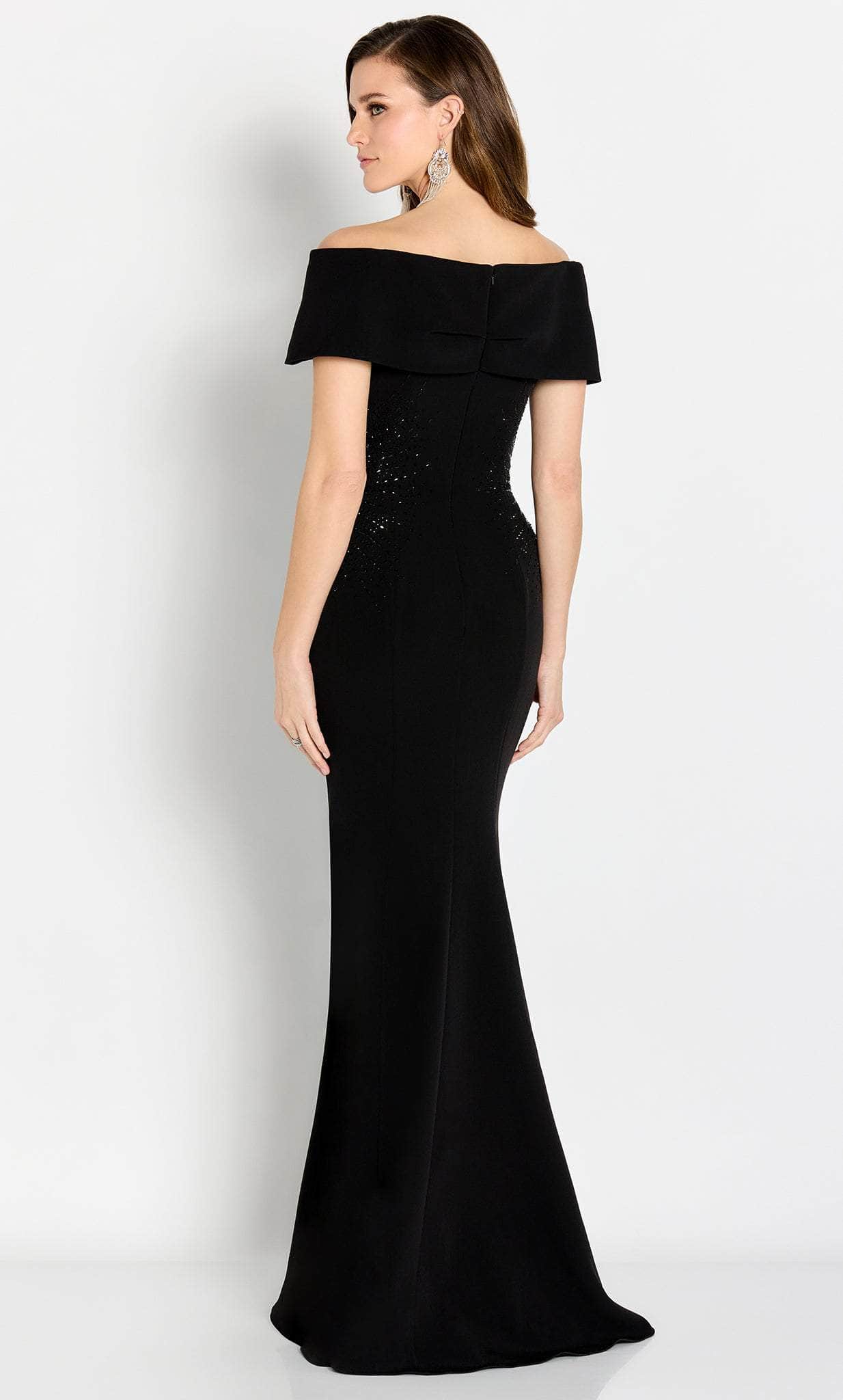 Cutout Accent Evening Gown
