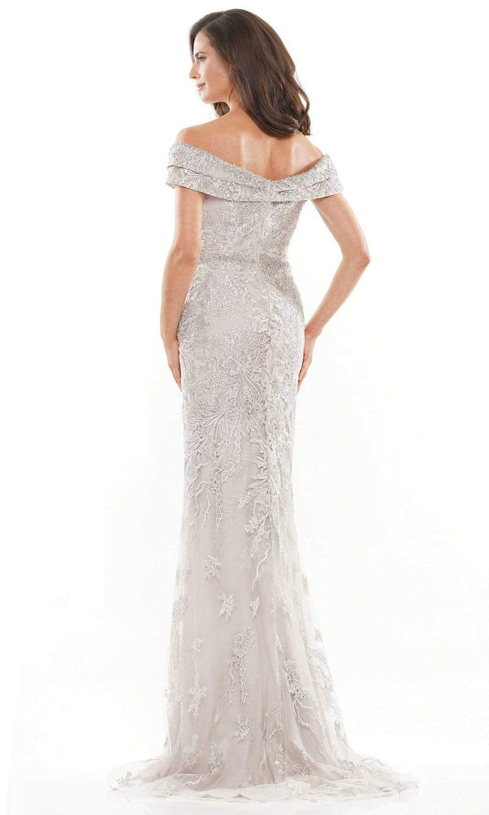 RD2737 Beaded Lace Mermaid Gown