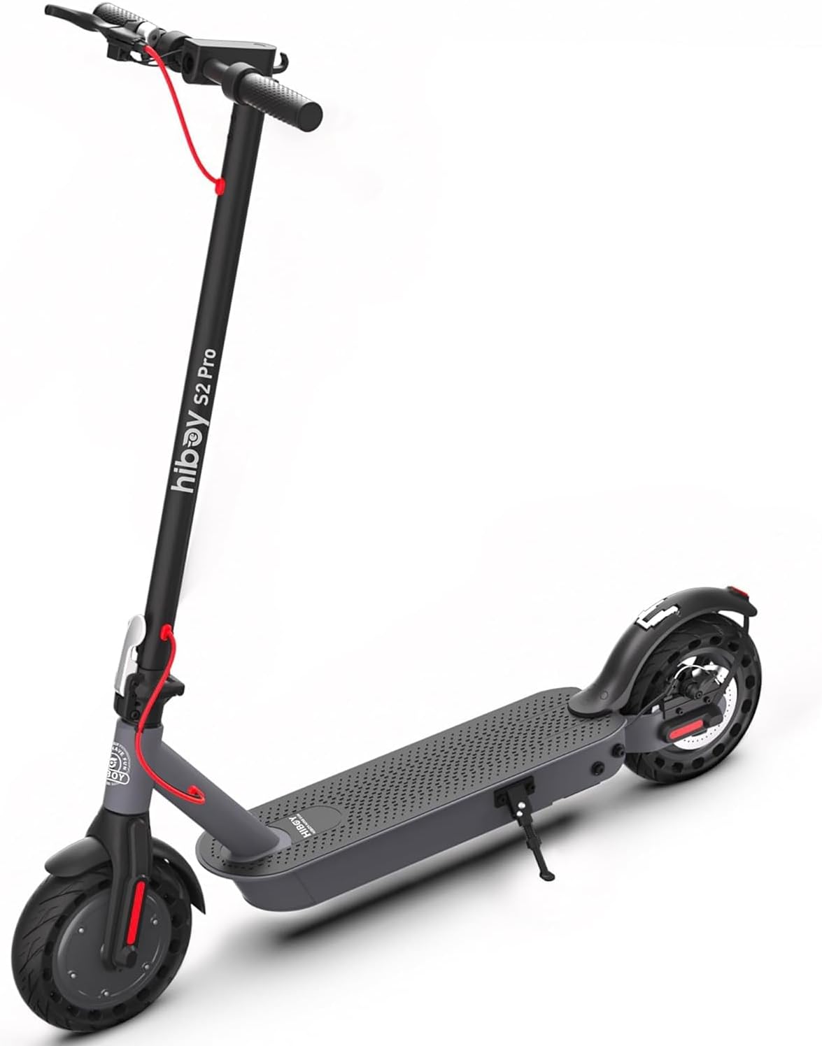 Electric Scooter, 500W Motor, 10 Solid Tires, 25 Miles Range, 19 Mph Folding Commuter Electric Scooter for Adults (Optional Seat)