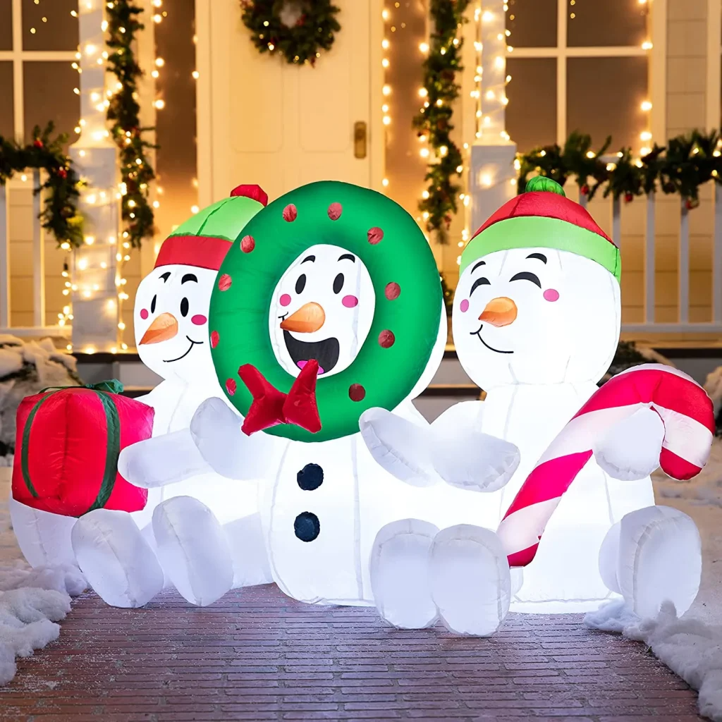 6ft LED Snowman Christmas Iatable