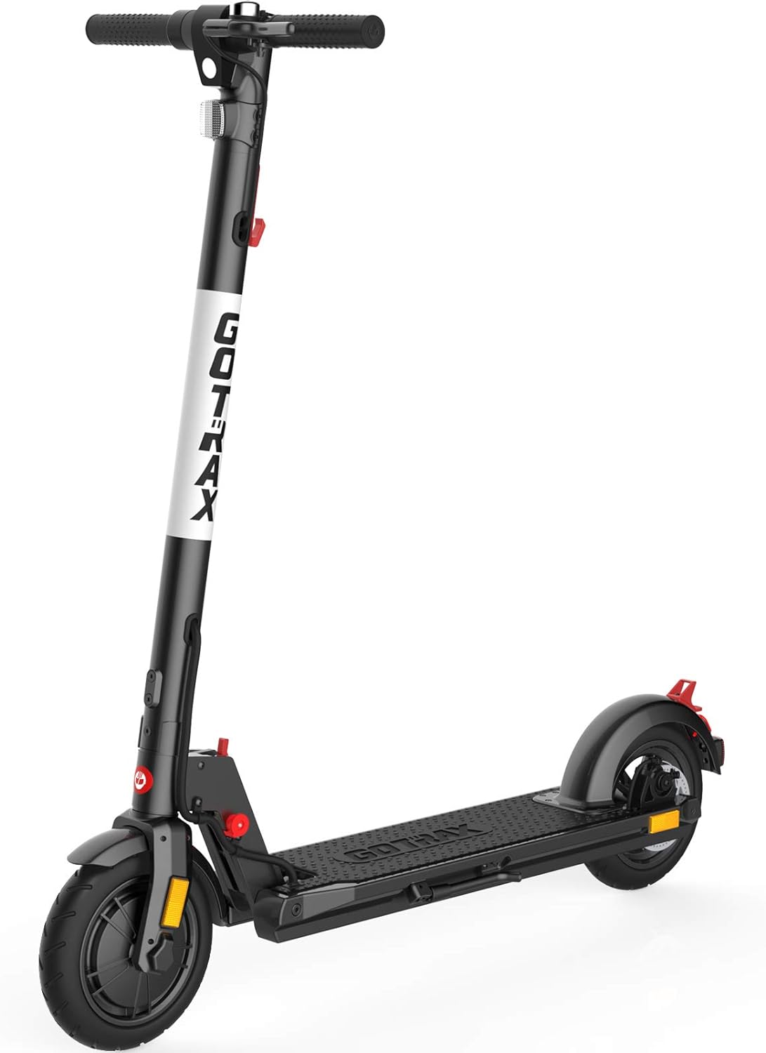 Adult Electric Scooter, 8.5 Inch Pneumatic Tires, Max Range 14/18 Miles, Max Speed 15.5/18 MPH, Powered by 300 Watt Motor, with Cruise Control Adult Folding Electric Scooter