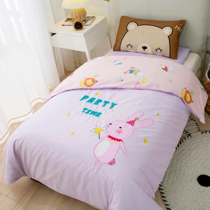 Magic Bunny Cotton Patch Embroidery Kit