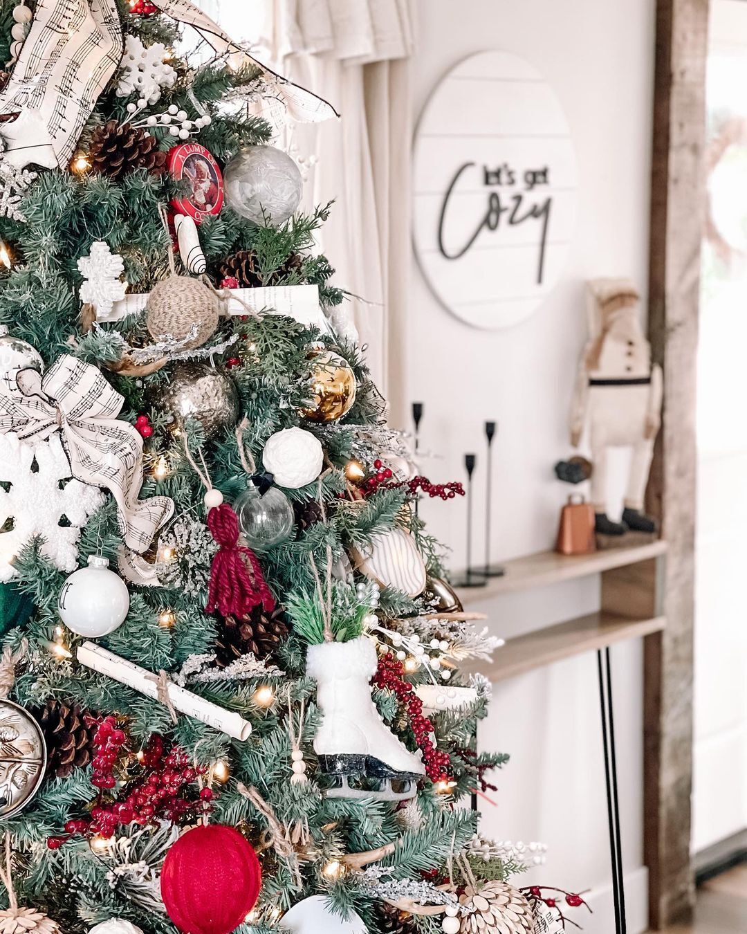 9′ Tribeca Spruce Blue Artificial Christmas Tree Unlit