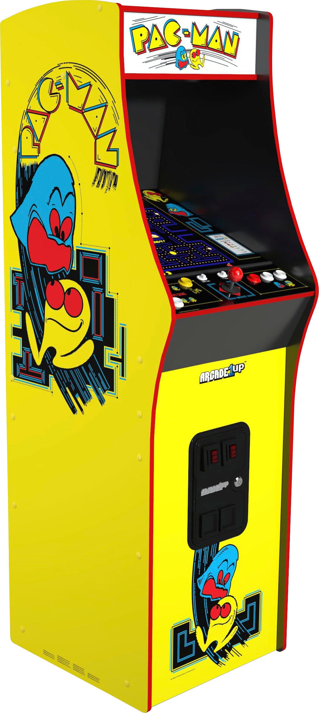 Arcade1Up – PAC-MAN Deluxe Arcade Machine – Yellow