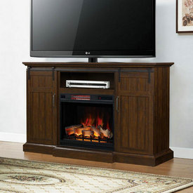 Manning Infrared Electric Fireplace Entertainment Center in Espresso – 28MM9954-PD01