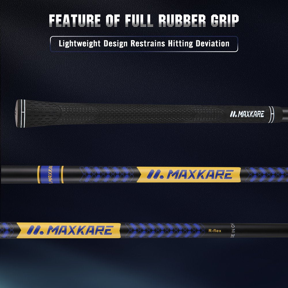 MaxKare Complete Golf Clubs Set Golf Men’S Regular 13-Piece