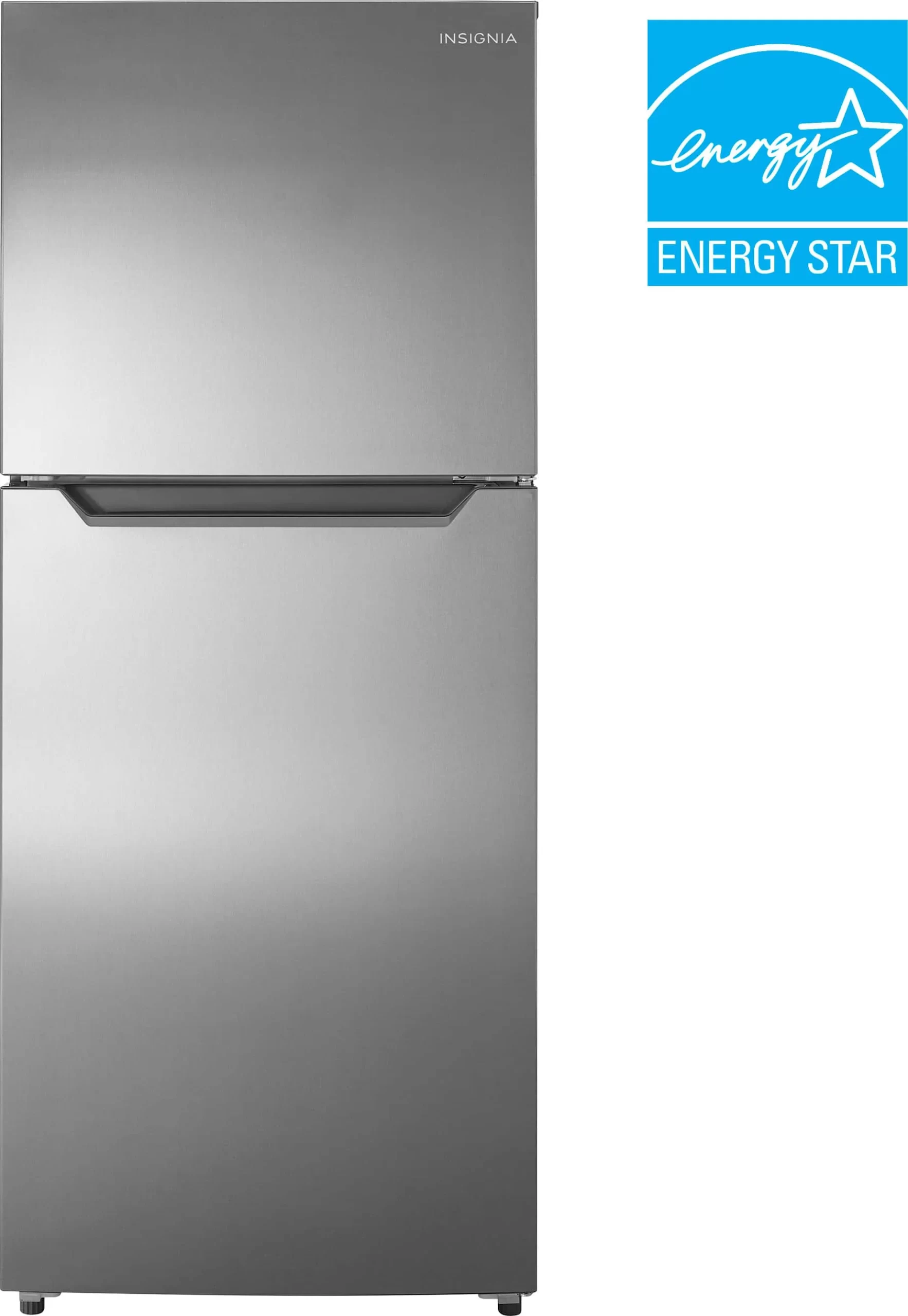 10 Cu. Ft. Top-Freezer Refrigerator with Reversible Door and ENERGY STAR Certification – Stainless Steel Look