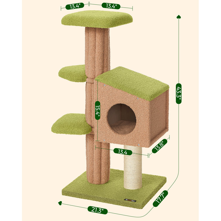 43″ Timms Cat Tree