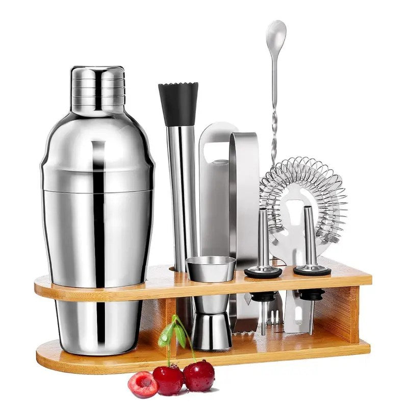 All In One Cocktail Shaker Bartender Kit 11 pcs